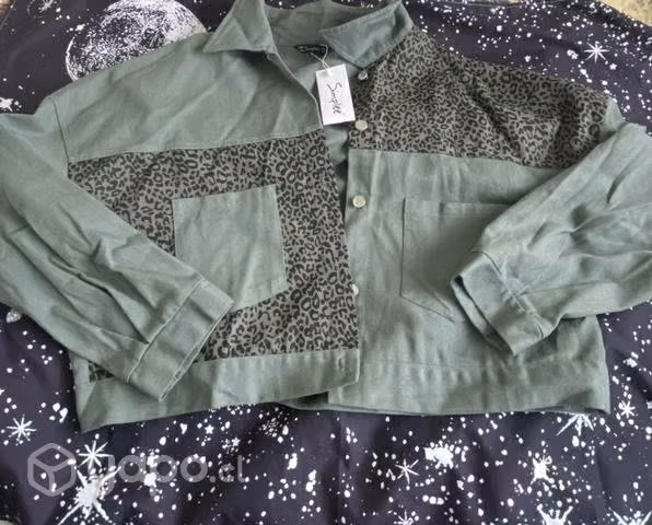 Chaqueta mezclilla