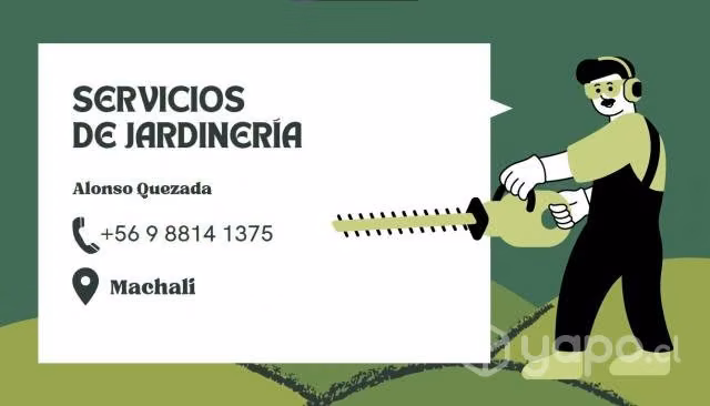 Trabajos de jardinería