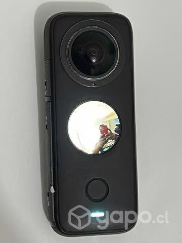 Insta 360 One x2/con detalle en el lente