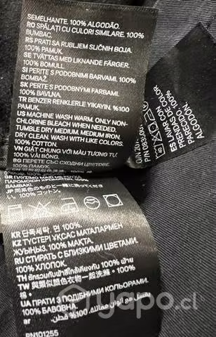 Chaqueta Marca H&m Talla S/m Negro - Imagen 5