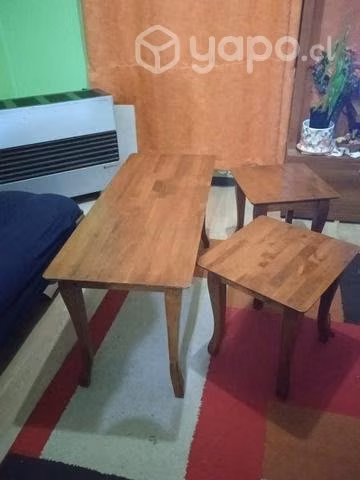 Mesa de centro con laterales