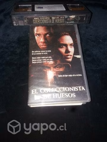 Película El coleccionista de huesos vhs