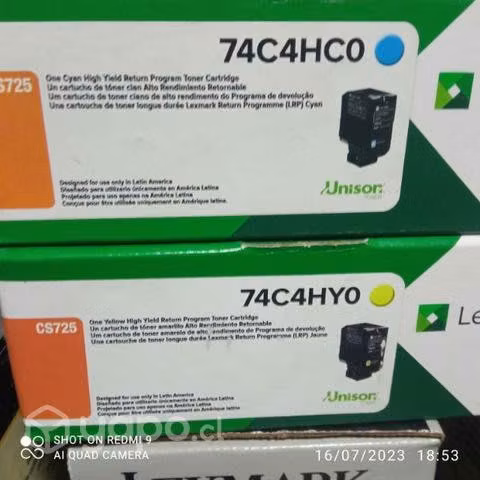 Toner Lexmark diversos modelos originales de alta - Imagen 3