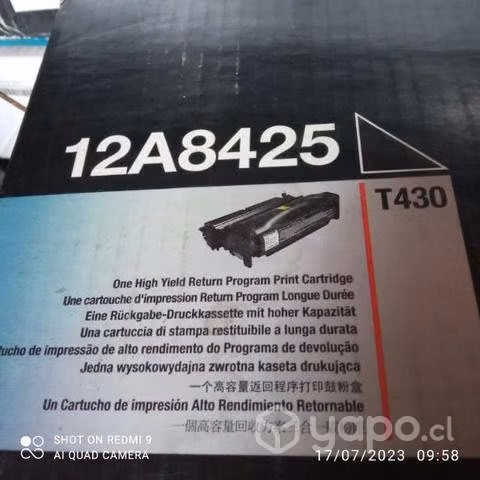 Toner Lexmark diversos modelos originales de alta - Imagen 5