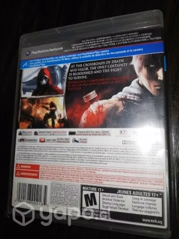Ninja gaiden 3. ps3. subtitulado en español.