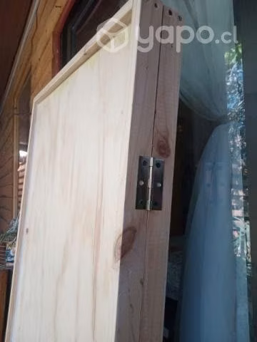 Biombo rústico madera