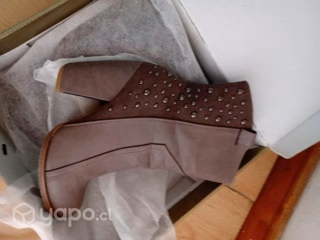 Botines Zei beige - Imagen 5