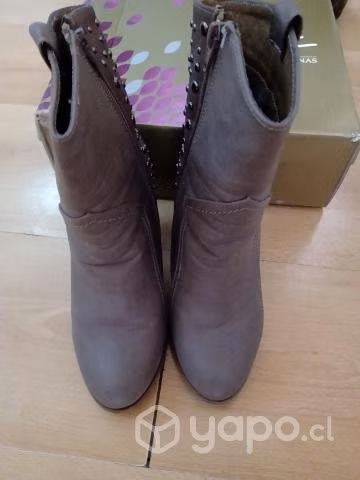Botines Zei beige - Imagen 4