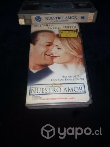 Película Nuestro amor vhs