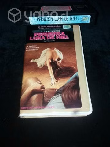 Película Perversa luna de hiel vhs