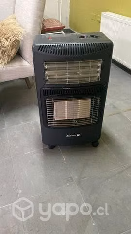 Estufa a gas y eléctrica