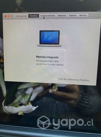 Macbook Pro 13 A1278 Año 2015 I5 4gb Excelente