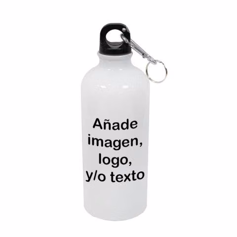 Botella De Aluminio Personalizada / Banana Print