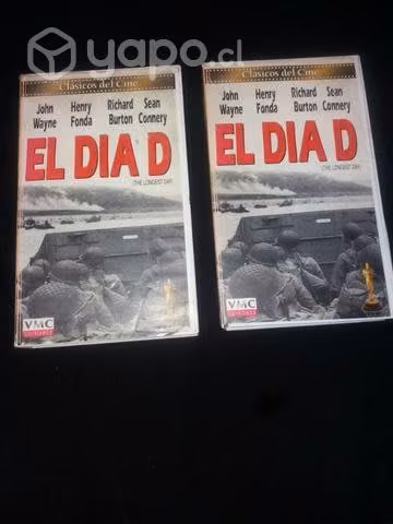 Película El día D vhs