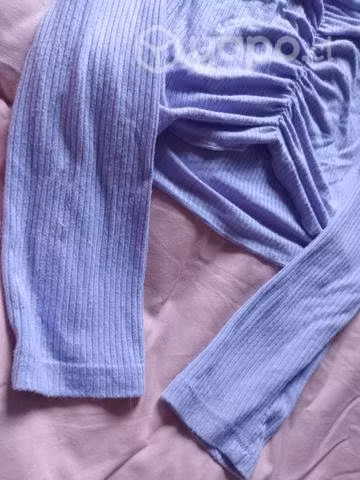 Crop top morado - Imagen 2