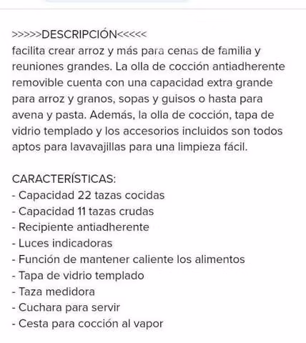 Arrocera Black and Decker multifuncional - Imagen 5