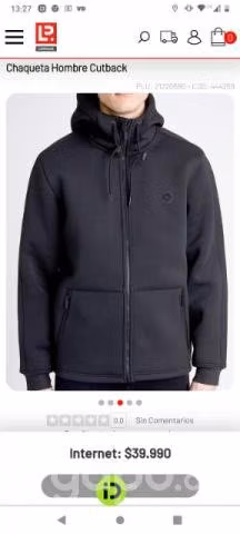 Poleron con gorro cutback - Imagen 2