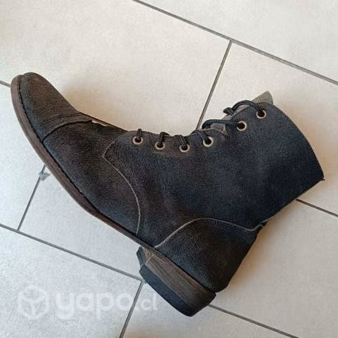 Botines Cuero Gamuza 42