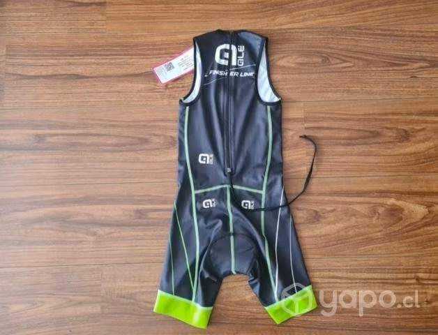 ALÉ Tri Suit Mujer Malta Zip Black - Imagen 4