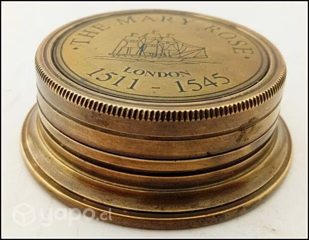 Reloj De Sol, Compás Y Brújula Náutica, Retro, 151 - Imagen 5