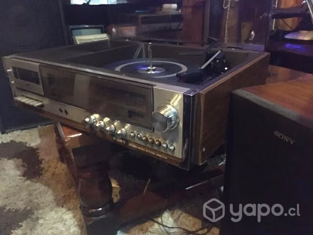 Toca discos equipo sony