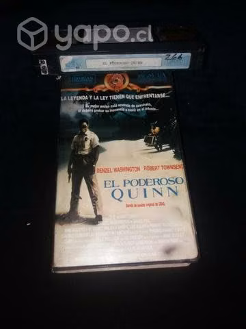 Película El poderoso Quinn vhs