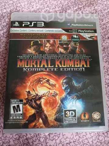 Mortal kombat komplete edition ps3