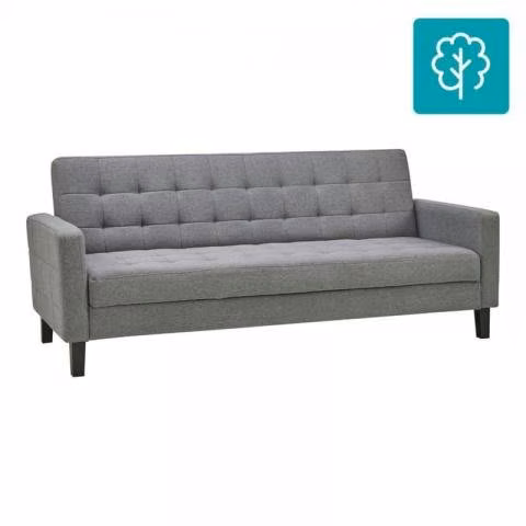Futon baúl Gris - Imagen 2