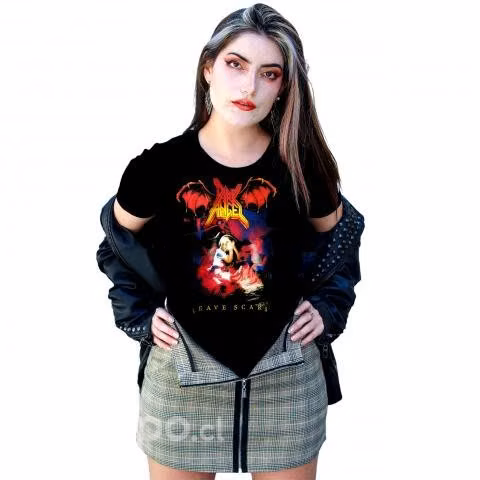 POLERA DARK ANGEL LEAVE CARS // Lucy Rock