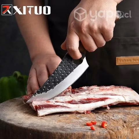 Cuchillo Deshuesador Forjado A Mano Carnicero