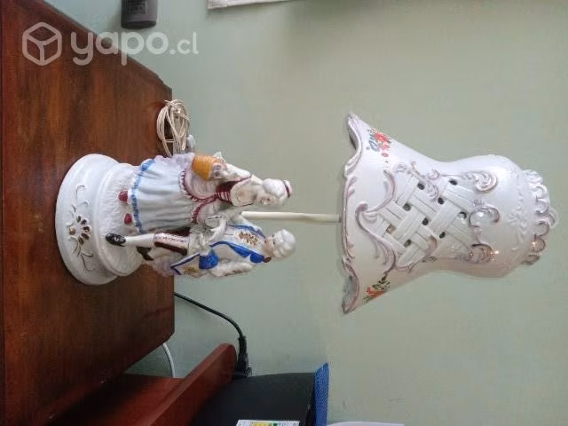 Lampara de porcelana