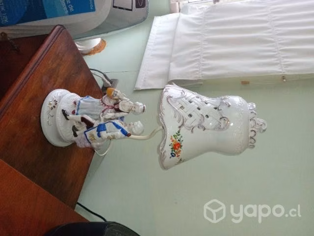 Lampara de porcelana