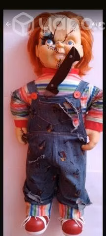 Chucky muñeco figura de colección tamaño real