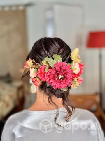 Vestido de novia + zapatos + tocado - Imagen 2