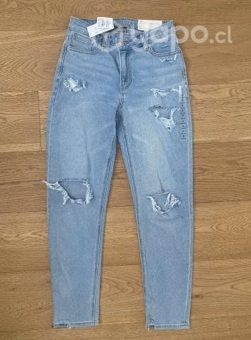 Jeans Mom American Eagle 0 25W - Imagen 2