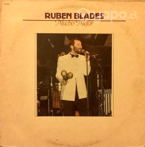 Rubén Blades Vinilo Lp Mucho Mejor