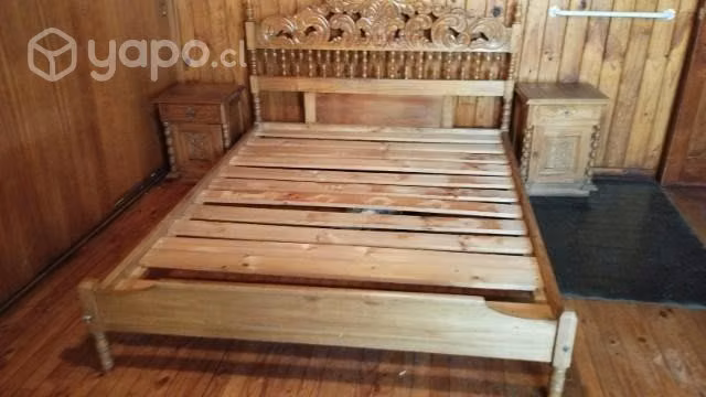 Cama +veladores