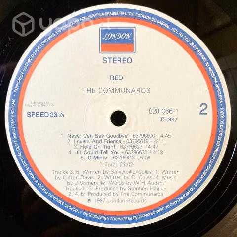 The Communards - Red - Imagen 4