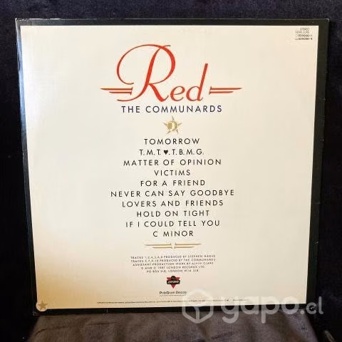 The Communards - Red - Imagen 2