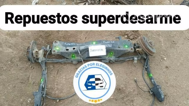 Yugo trasero suero forester de desarmaduría