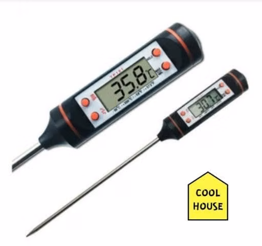 Practico termometro digital de cocina
