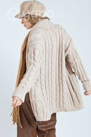 Abrigo Tejido Otoño-Invierno Mujer - Imagen 2