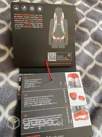 Mochila mammut nueva 45+7 litros
