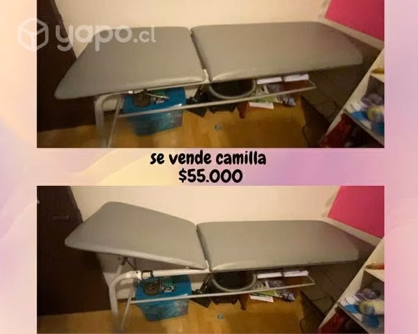 Camilla para pestañas o masajes