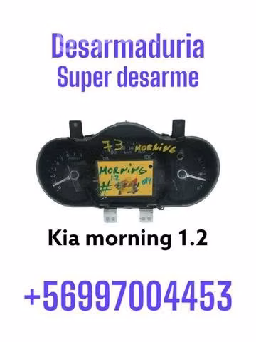 Sinoptico kia morning 1.2 desaemaduria importadora