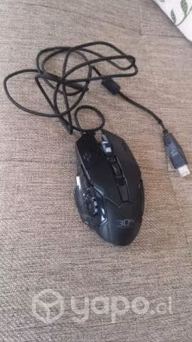 Mouse Gamer y mouse pad 2x1 - Imagen 2