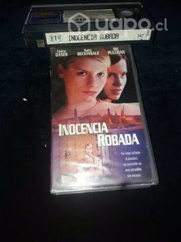 Película Inocencia robada vhs