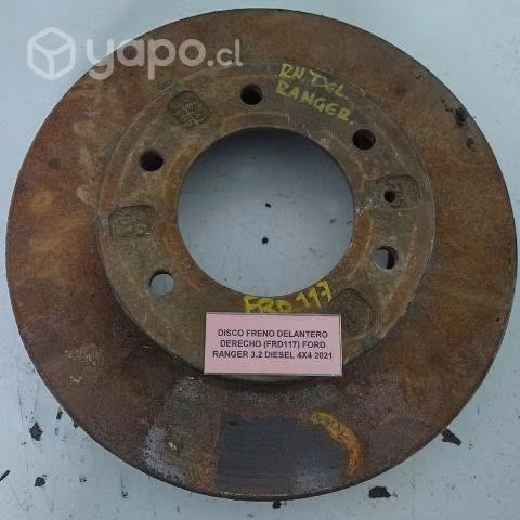 Disco Freno Delantero Derecho (FRD117) Ford Ranger