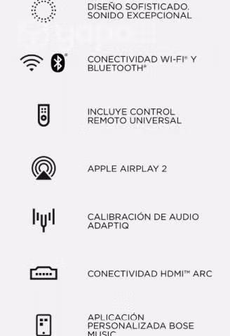 Barra de sonido bose 700