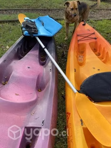 Kayaks dobles modelo Tandem